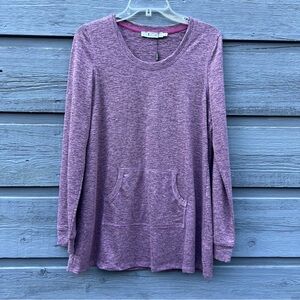 NEESHA PURPLE SWEATSHIRT  SIZE MEDIUM NEW